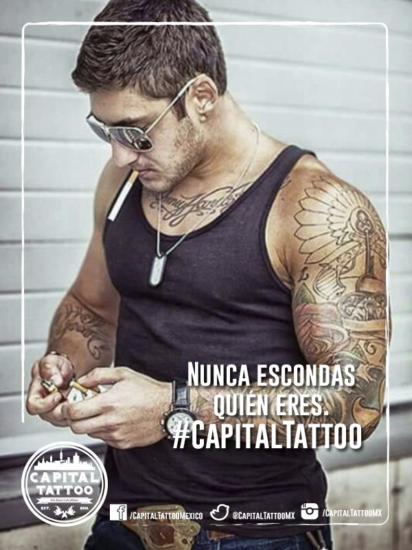 CapitalTattooMX's tweet photo. #FelizMartes tengan un excelente día #CapitalTattoo https://t.co/Dax0956wtb