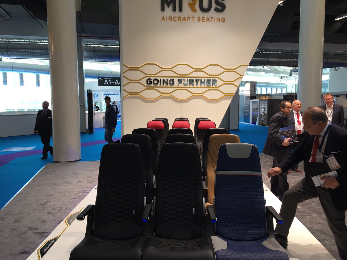 BalformLtd's tweet photo. Seats by @mirus_as at #AIX17 Including lightweight fully tested carbon design. https://t.co/C6MAvA36pT