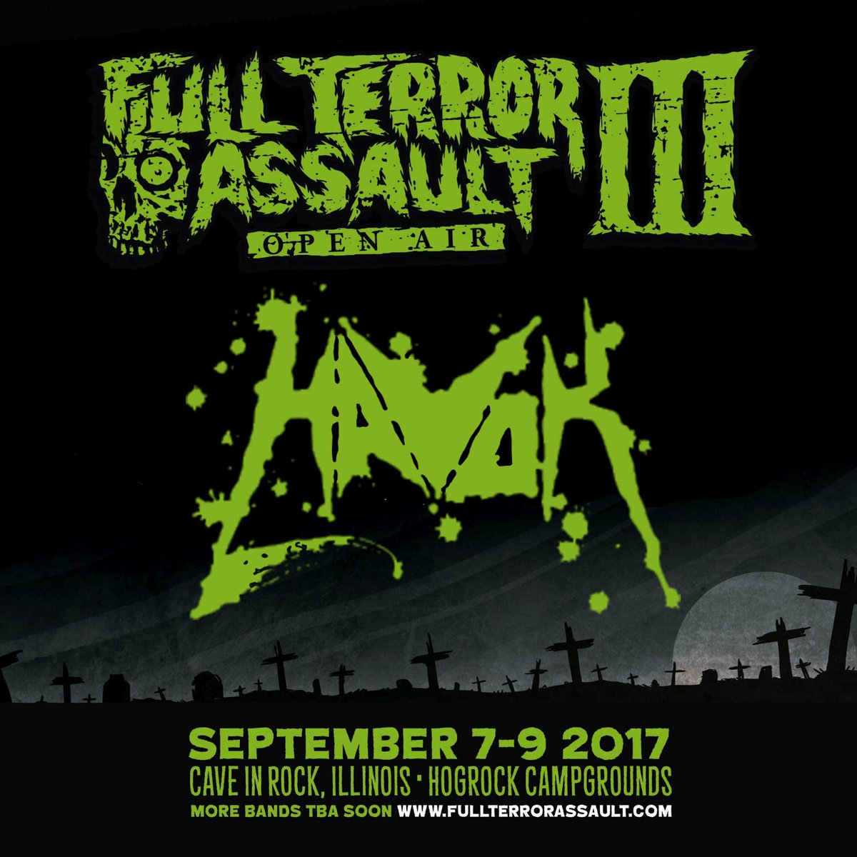 HORNS UP FOR <a href="/HAVOKthrash/">HAVOK</a> 
AS ALWAYS, FREE CAMPING &amp; BYOB! #ftaopenair #havok #party #metal #metalfest
Get tix: fullterrorassault.com/ticketsvip/