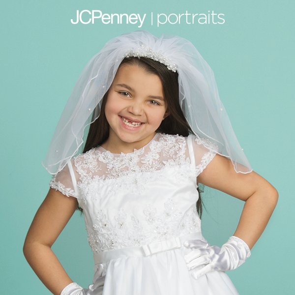 first communion veils jcpenney