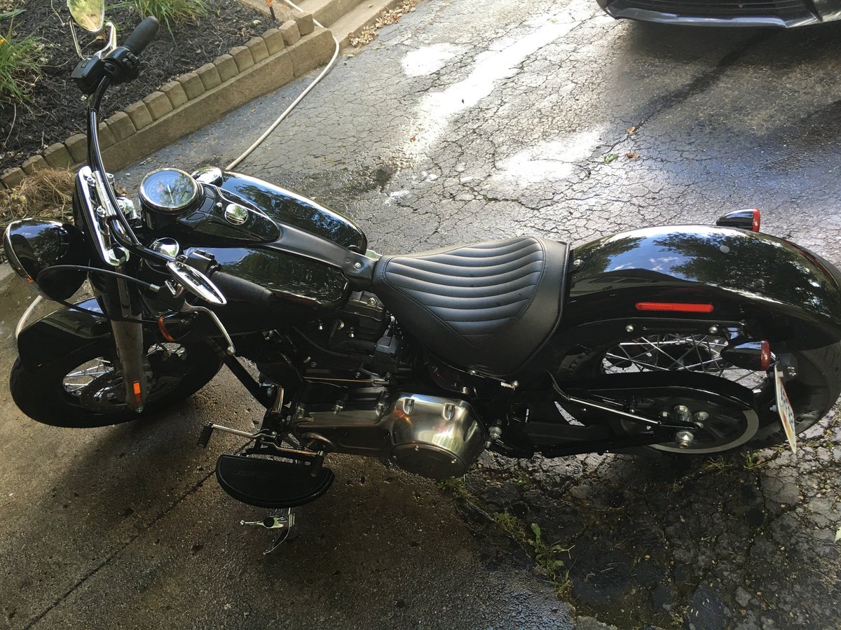 BChoicecycle's tweet image. Mi Mia.  #harleydavidson #softailslim #ohio #103b #softail #rollyourown #motorcycle #bikelife