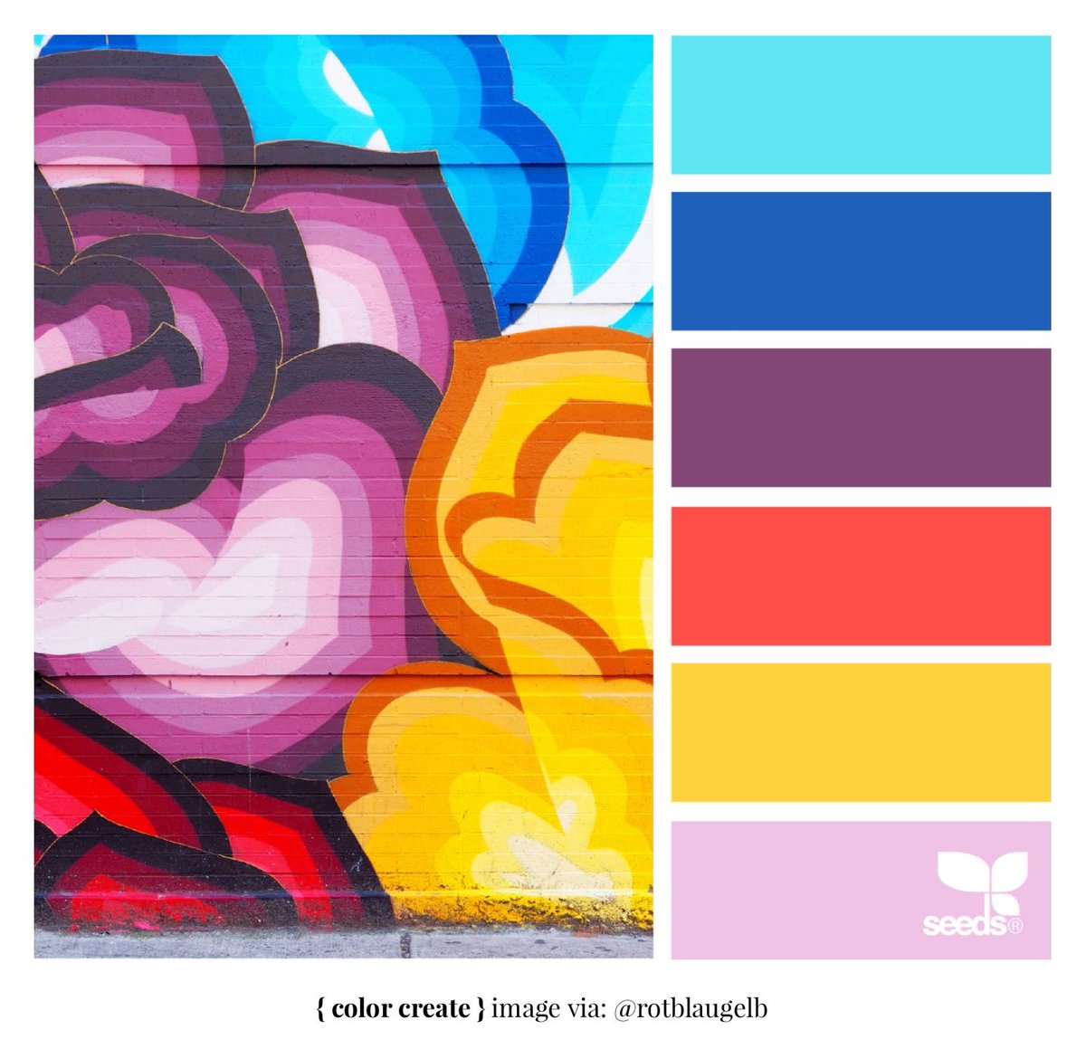 shayfrom_thebay's tweet image. Color Palette of The Day: Color Create #DesignSeeds #Color