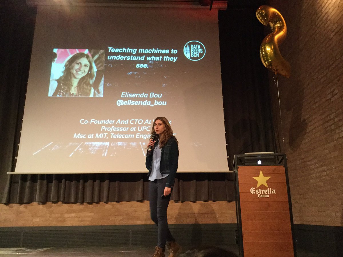 'Teaching machines to understand what they see' by <a href="/elisenda_bou/">Elisenda Bou-Balust</a> at <a href="/Estrella_Damm/">Estrella Damm</a> #DataBeersBCN