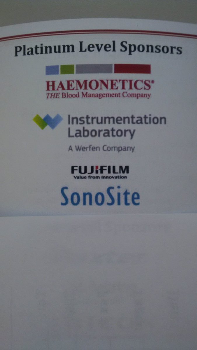 bloodbeyond's tweet photo. We want to thank our platinum sponsors for their support #haemonetics #sonosite #instrumentationlaboratory https://t.co/UwqpmrudbW