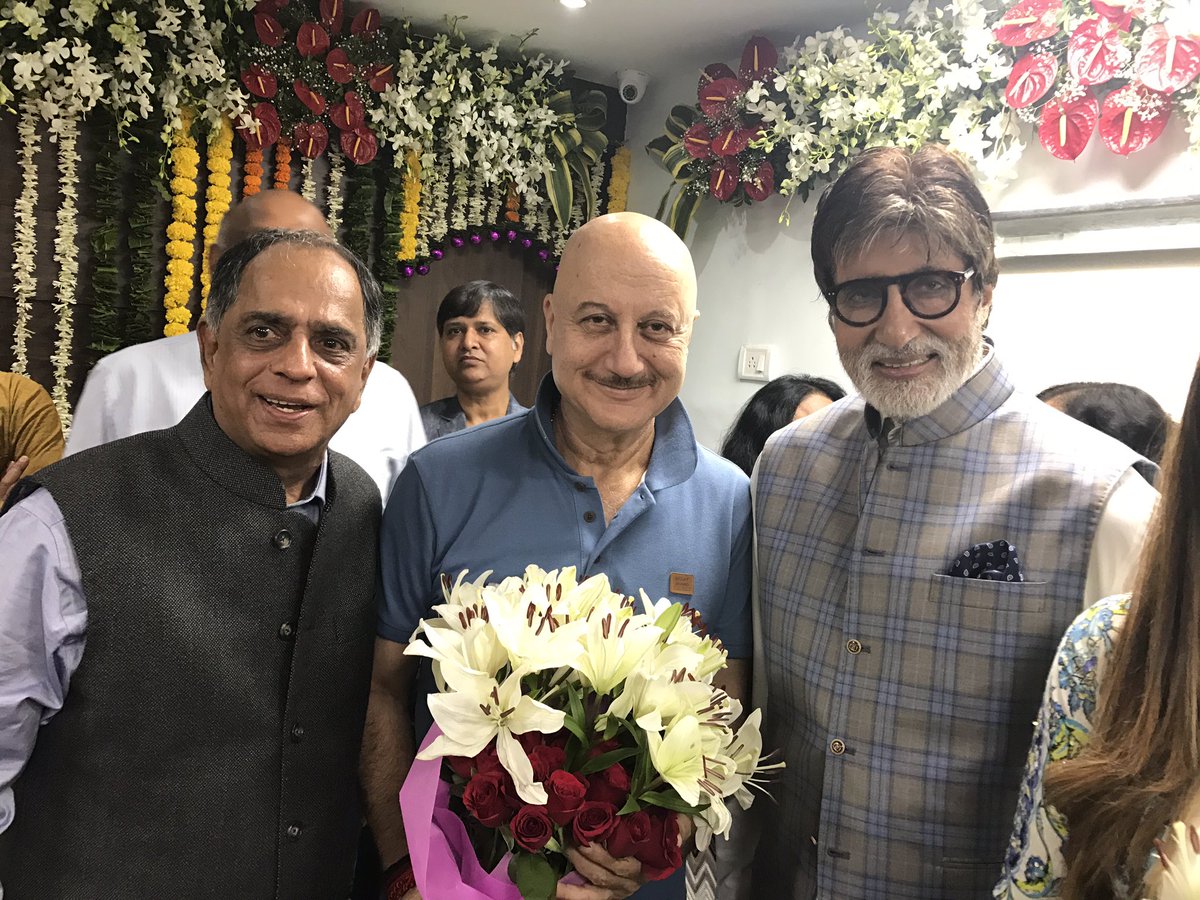 CBFC India (@cbfc_india) on Twitter photo We thank the #Shahenshah <a href="/SrBachchan/">Amitabh Bachchan</a>, Sec Mr Ajay Mittal, Mr <a href="/AnupamPkher/">Anupam Kher</a> & entire film fraternity for gracing the event with their presence We thank the #Shahenshah <a href="/SrBachchan/">Amitabh Bachchan</a>, Sec Mr Ajay Mittal, Mr <a href="/AnupamPkher/">Anupam Kher</a> & entire film fraternity for gracing the event with their presence
