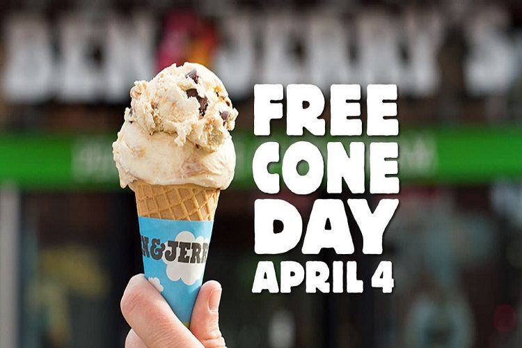 FreeinDallas's tweet image. Ben and Jerry’s: Free Ice Cream Cone Day in EVERY CITY – Tuesday Apr 4th --
  bit.ly/2oyBCtX