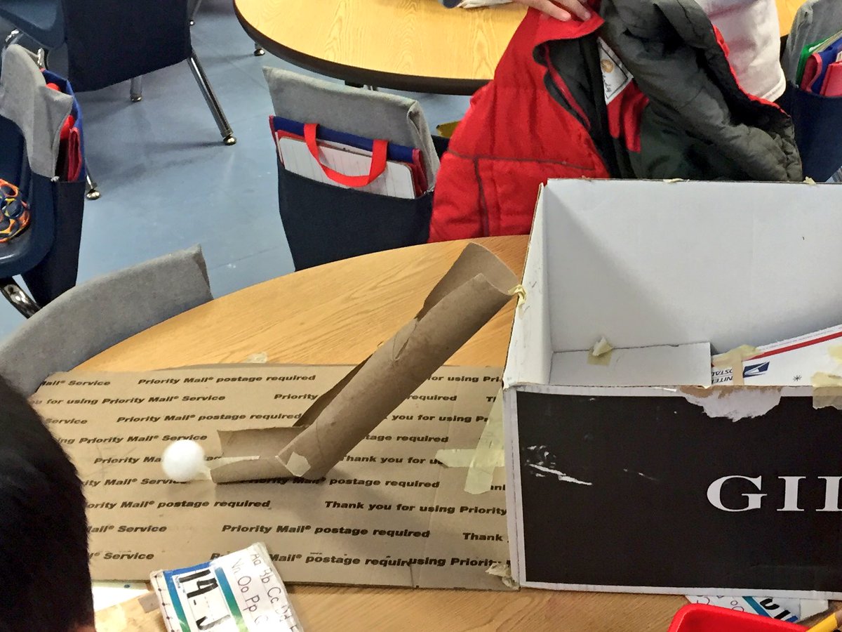 katejeanne11's tweet photo. 3rd graders came to play the games their kindergarten buddies worked so hard to engineer for them! #ngss #kinderphysics @AspireEPACS @aspire https://t.co/6AFgkHnzhP