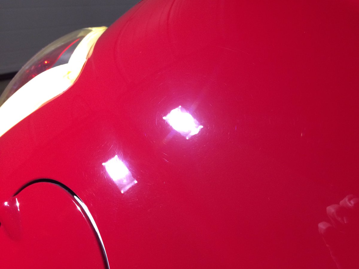 ValetingAuto's tweet image. Correction Micro-rayures sur une Fiat 500. 

#Detailing #Valeting