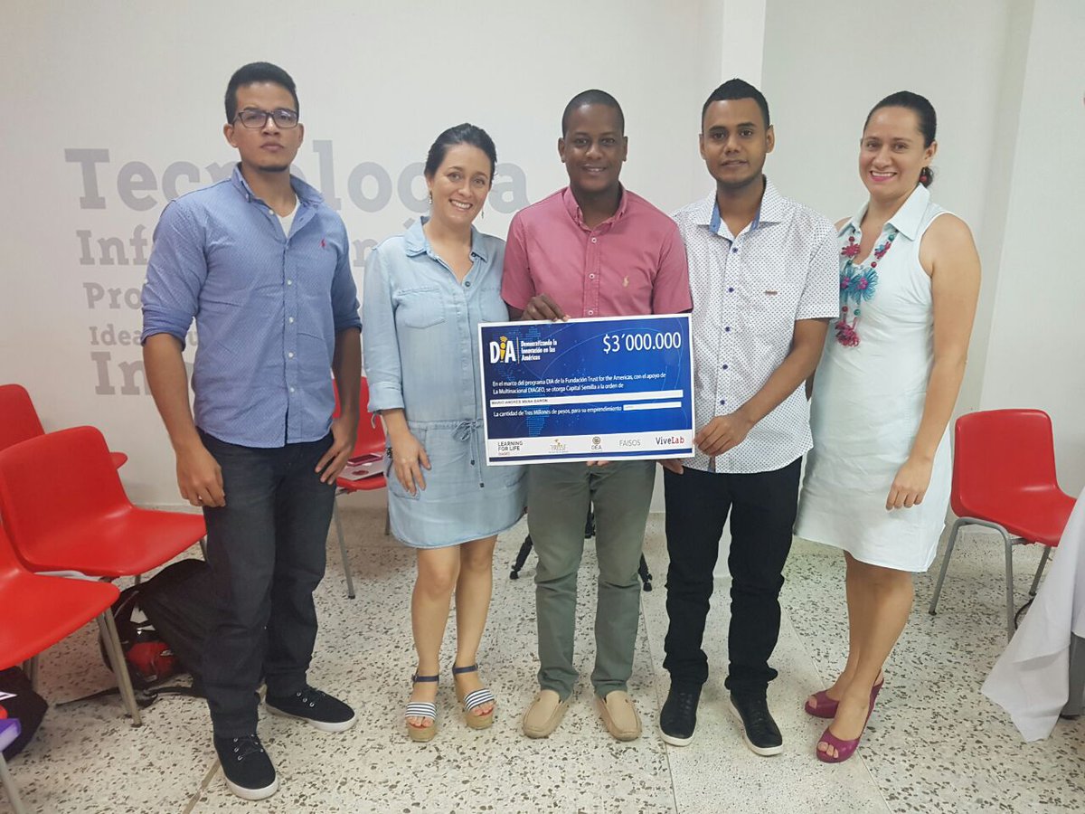 ZapphyPH's tweet photo. Orgullosos de esta experiencia. Gracias @DIA_Colombia @Trust4Americas @MonteriaDigital capital semilla para seguir avanzando 💲📈👏 https://t.co/anlyOY5wA8