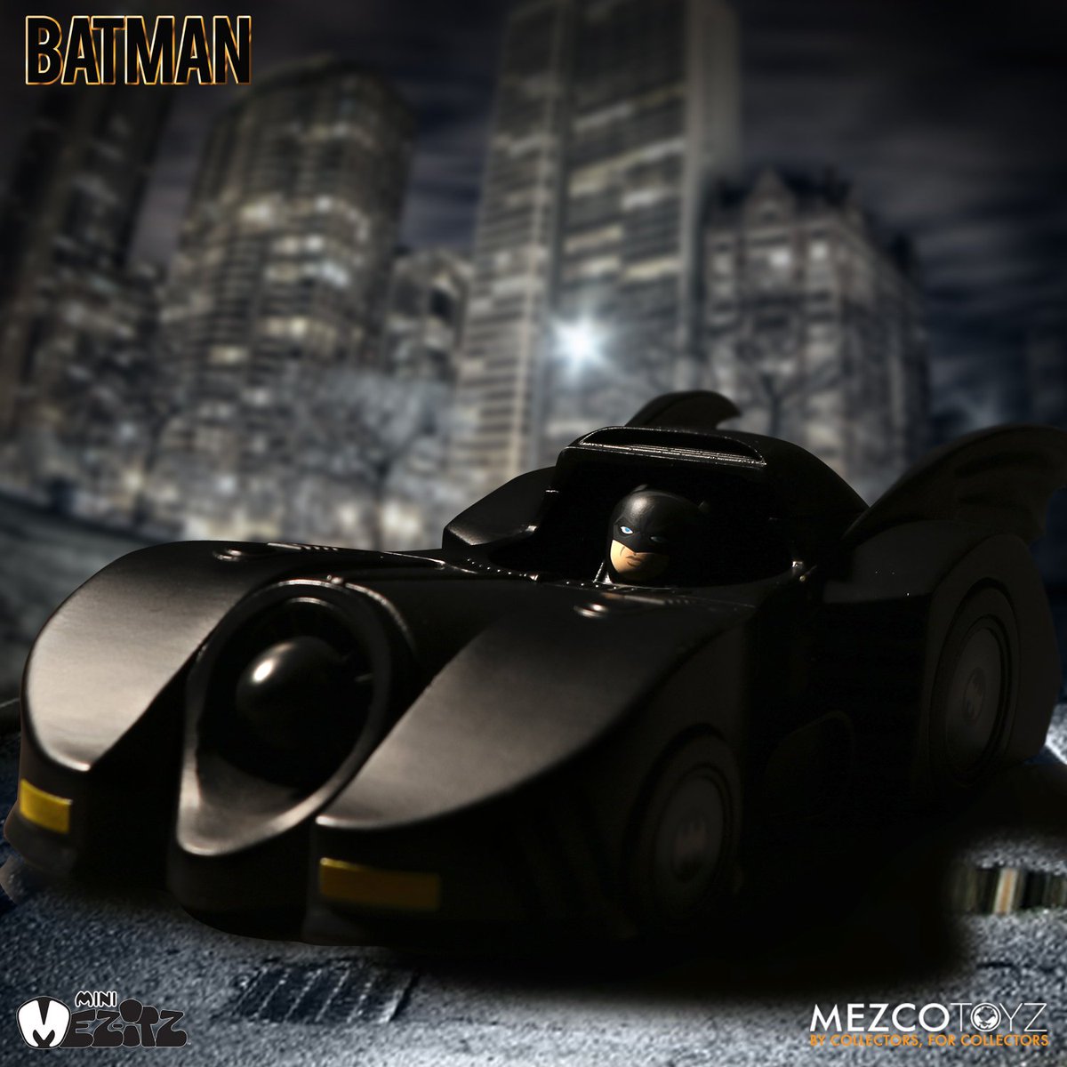 mezco batmobile