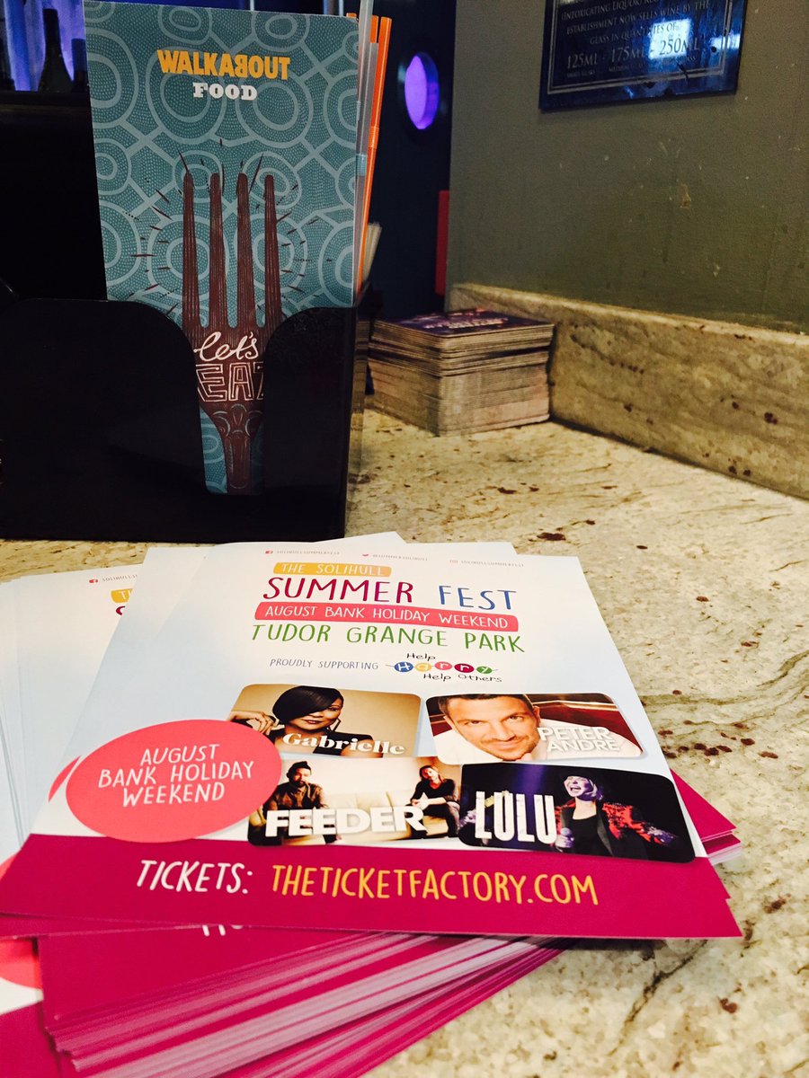 SummerSolihull's tweet photo. Would anyone like @SummerSolihull flyers in their venue/business? 🤗❤️ @solihullhour #solihullhour #helpharryhelpothers https://t.co/ygeXhPKwVd