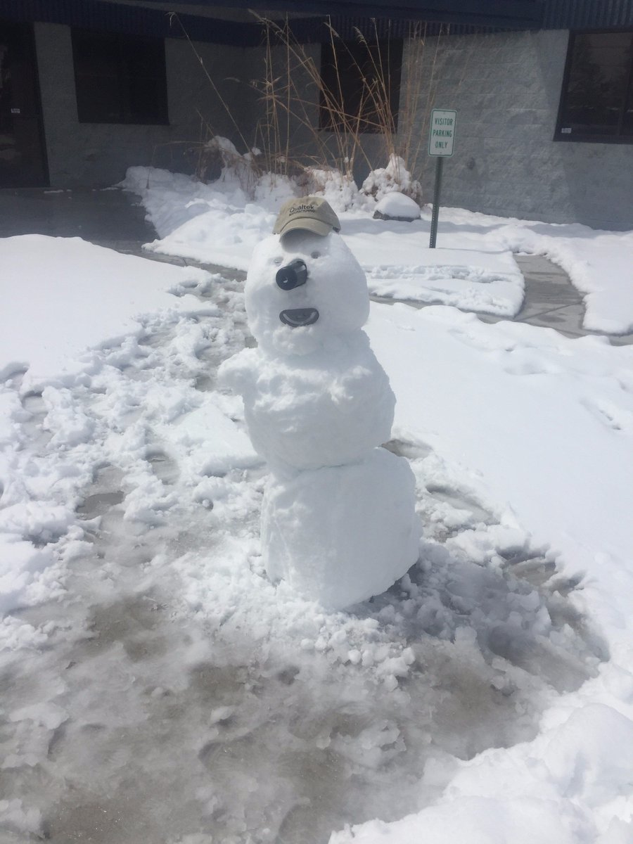 Happy Spring snow day here in Colorado Springs - recognize any parts? <a href="/pewagUSA/">pewag USA</a> <a href="/ParkerHannifin/">Parker Hannifin</a> :-)