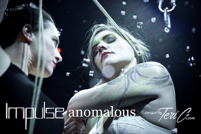 Intimate moments with 150 sticky bubble wands and my @mocojute at Anomalous. https://t.co/6tPoxVSzTc