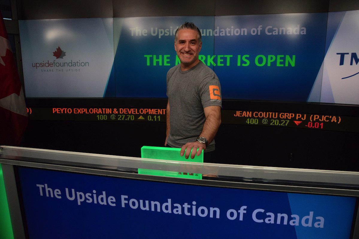 Empty_Cubicle's tweet photo. Congratulations to our CEO @RIZinsights for opening the #TSX today with @sharetheupside, to launch the 150x150 Campaign #EmptyCubicle https://t.co/J3x2IoJHU1