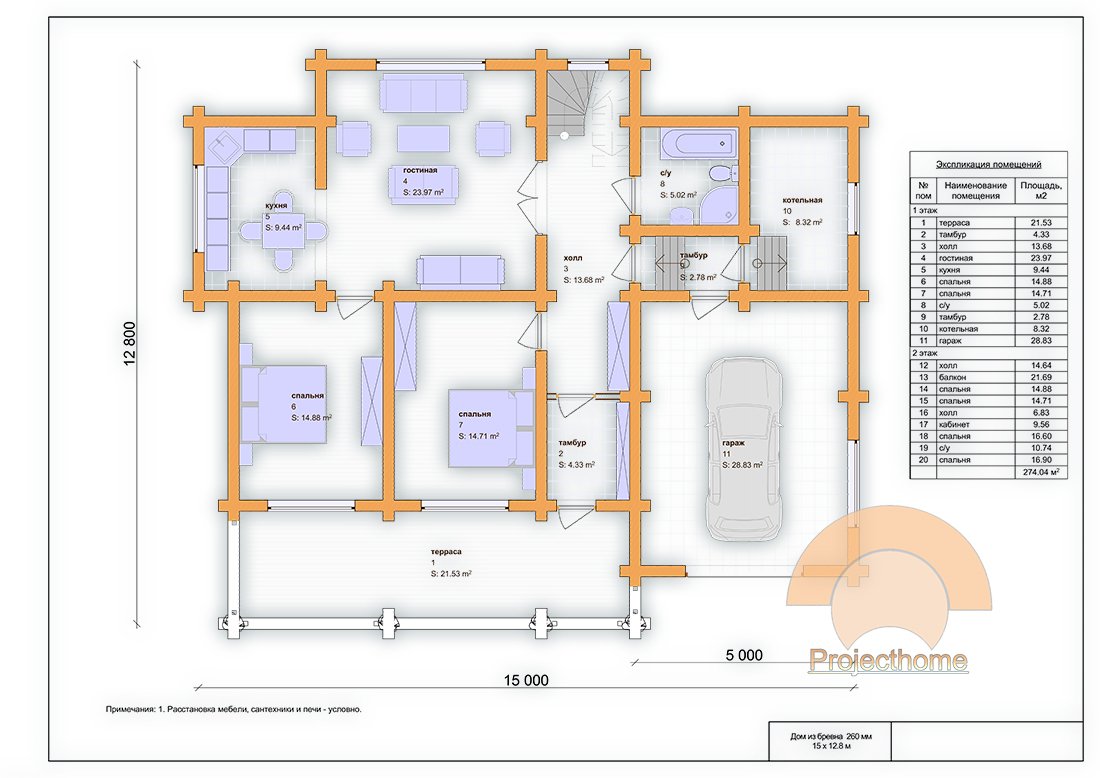 projecthome_rus's tweet image. Проект деревянного дома из бревна с семью комнатами и гаражом.
Сруб 15 х 12.8 м из бревна 260 мм📝
#Проекты_домов
rijiy.ru/index.php?rout…