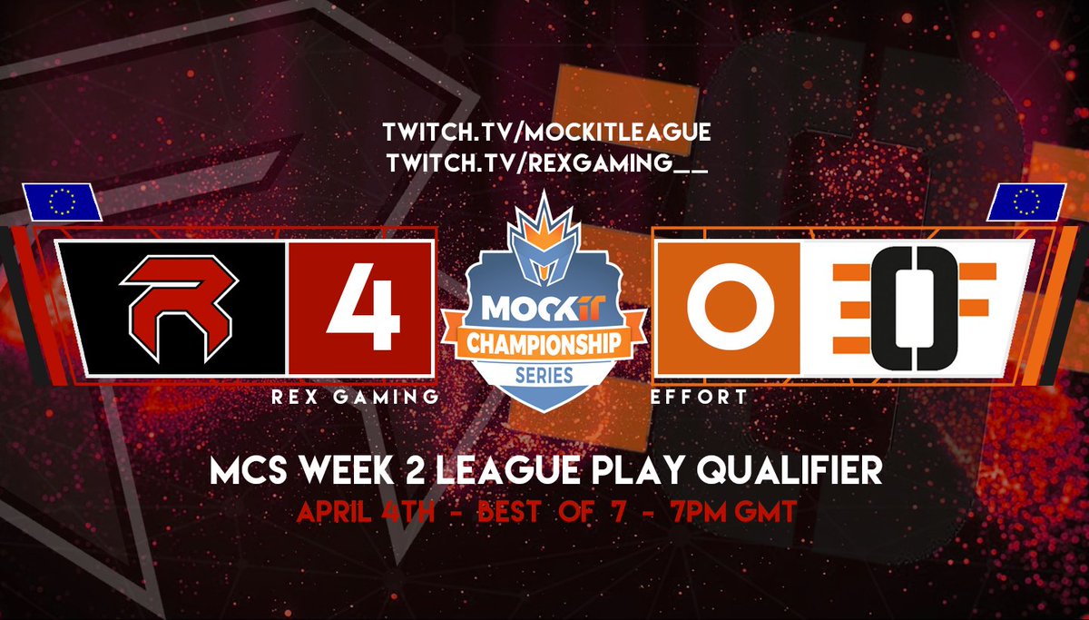 RexReset's tweet image. LET'S GO! We win the @MockItLeague qualifier! GG to @eff0rtRL and well done to the guys! #RexRL #RexGG #RocketLeague