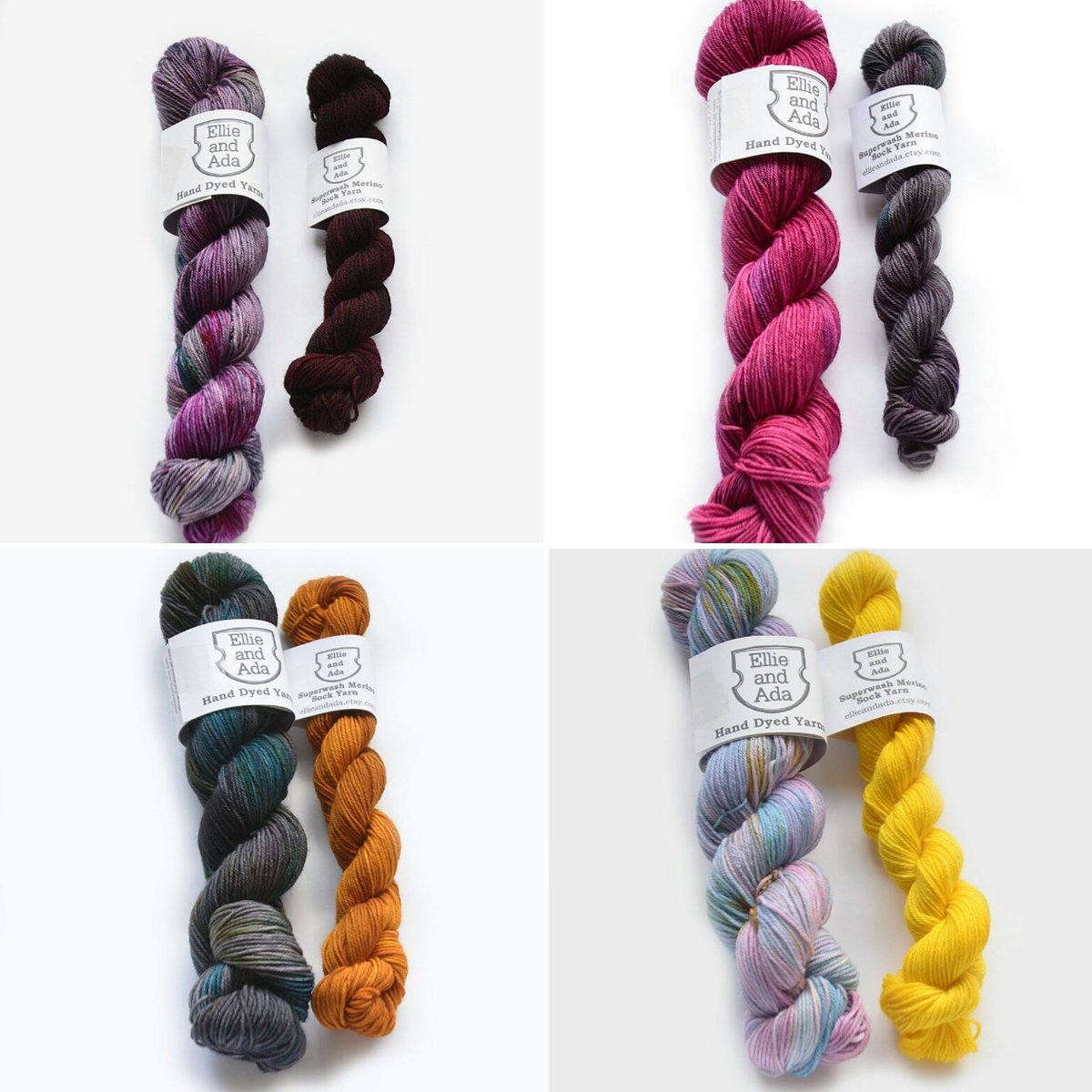 EllieAndAda's tweet image. New Sock Sets Available in the Ellie and Ada Etsy Shop Now!