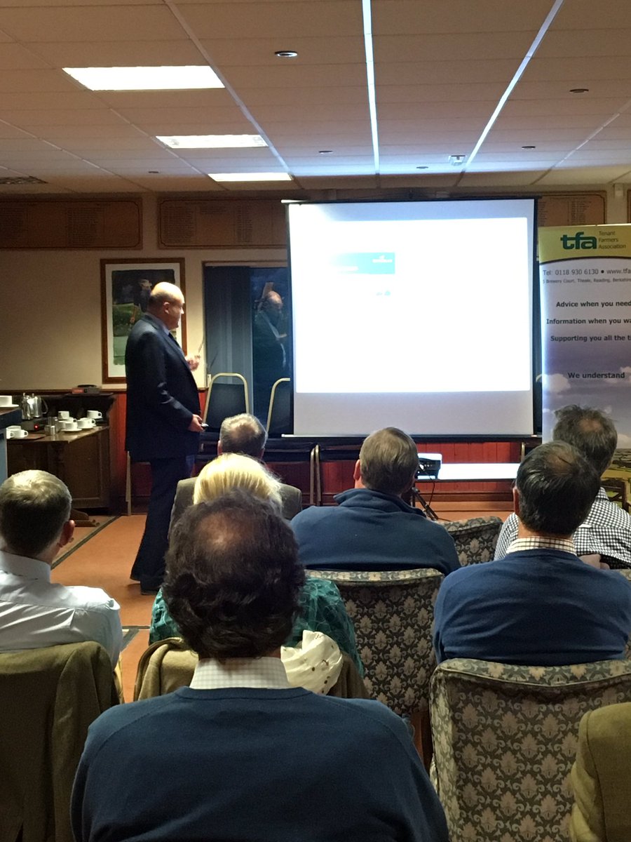tenantfarmers's tweet photo. @EdwardHSBriggs leading tonight's arbitration seminar #RecommendedProfessional #TenantFarmers https://t.co/v5OJGYTzhT