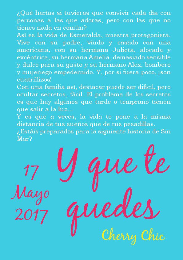 Cherrychic_'s tweet image. Sinopsis y fecha de #yquetequedes #SinMar2 empieza la cuenta atrás!
