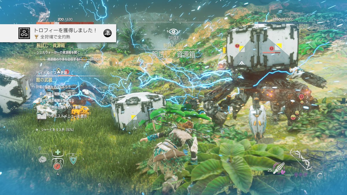 Mindy 腕試しの灼熱コンプで館武器も揃ったよ Horizonzerodawn Ps4share T Co Zxtm7wfvkm Twitter