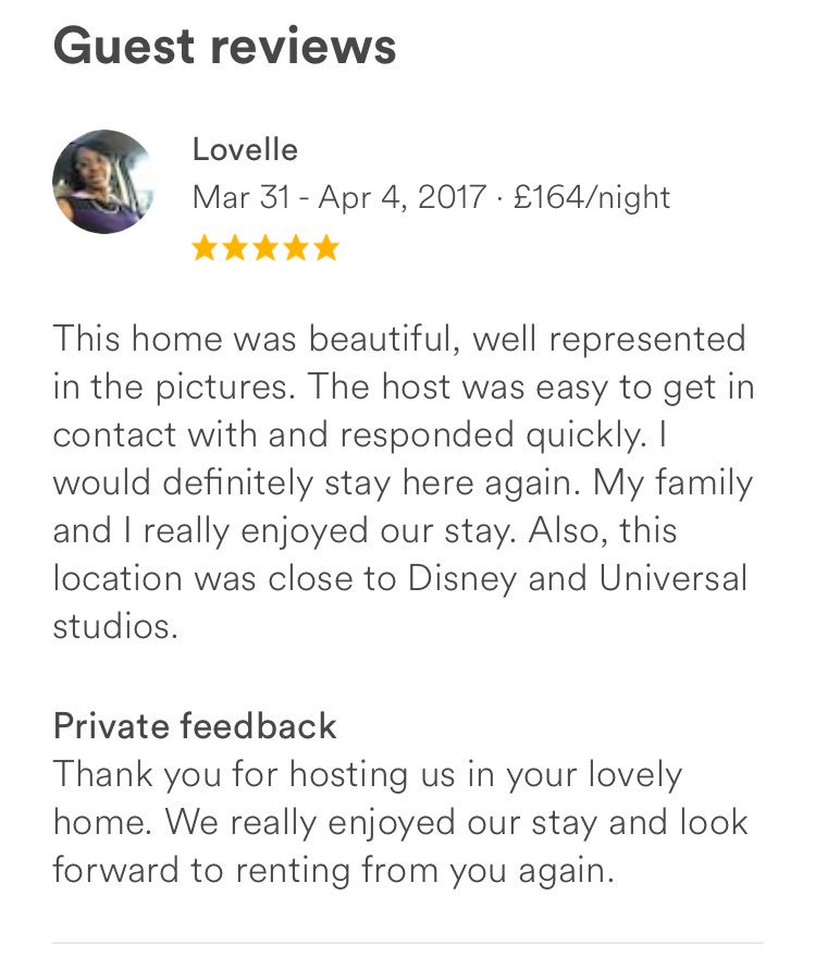 bloomingvillas's tweet photo. Another 5* review what more could we ask for. #lovingthis https://t.co/KNjfKzhV18