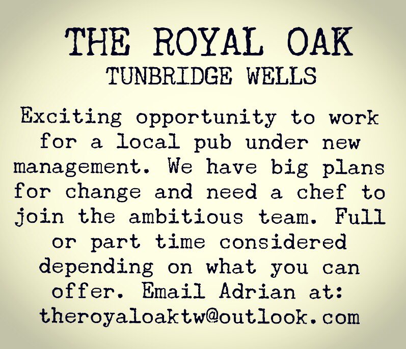 Part time jobs in tunbridge wells