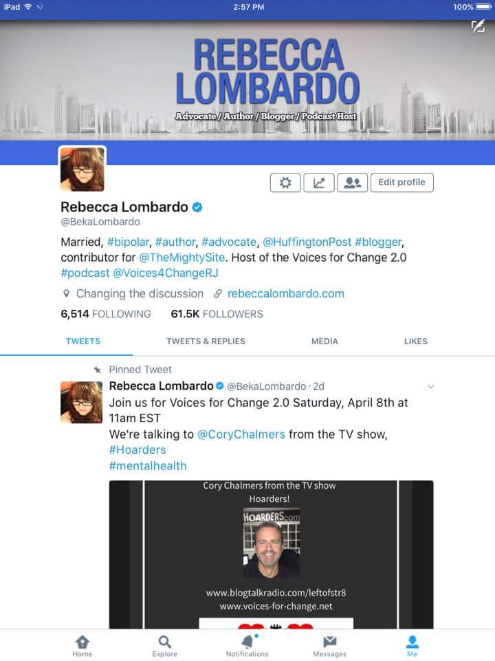 BekaLombardo's tweet photo. Bada boom! Realist guy in the room! How you doin'!?!! #sorryenzo #thankyoutwitter #verified https://t.co/ErhA7a6naq