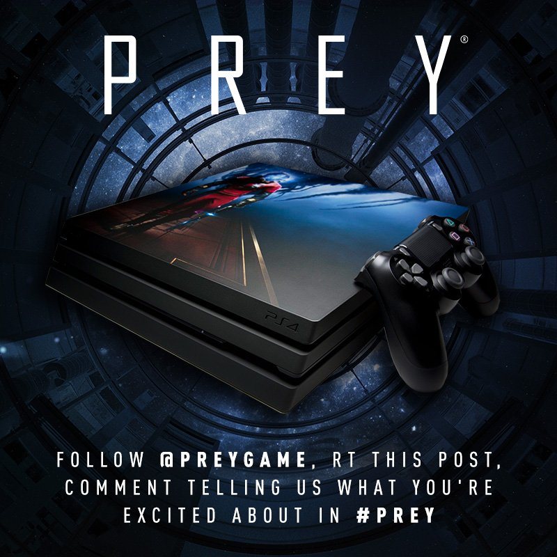 Prey Win Your Own Custom Prey Ps4 Pro To Celebrate Preyfilmfest Follow Preygame Rt Tell Us What You Re Excited To See In Prey T Co Nta6mdek60