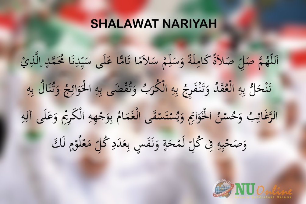 nu_online's tweet photo. Shalawat Nariyah, Tuduhan Syirik, dan Ilmu Sharaf Dasar 
https://t.co/AaLxc6w6Bn https://t.co/5qPTcxRCQ2