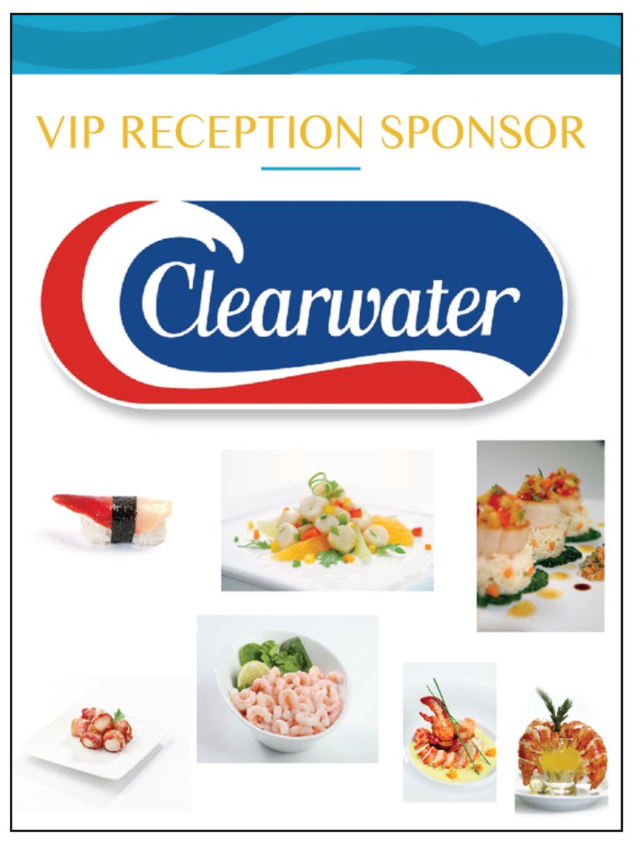 Thank you @Clearwatersea for sponsoring #turningthetidenl VIP Champagne and Seafood Reception #seafooddelights