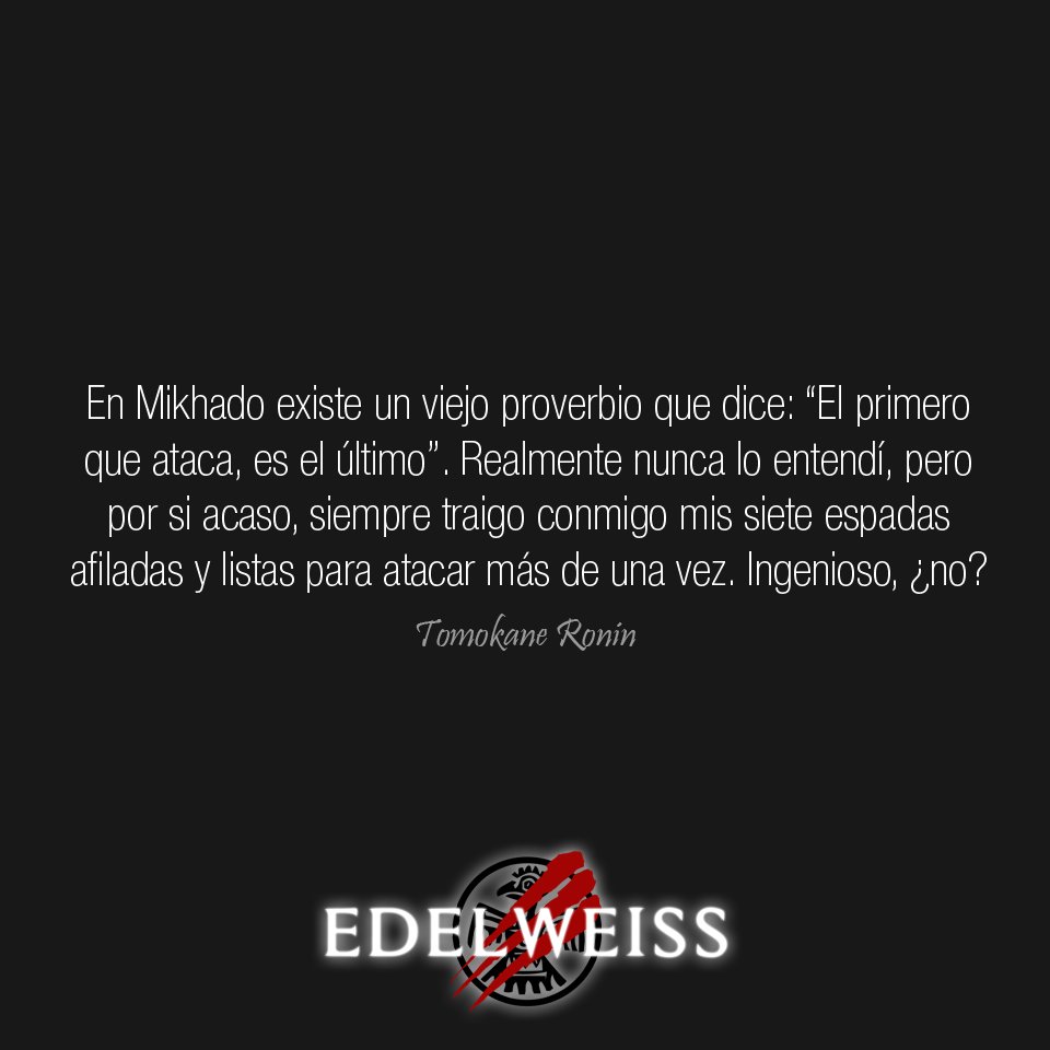 EdelweissRPG's tweet image. ¿Han conocido a un hombre tan idiota y tan sanguinario? ¿No? Bueno, les presento a Tomokane... #foro #rol #foroderol