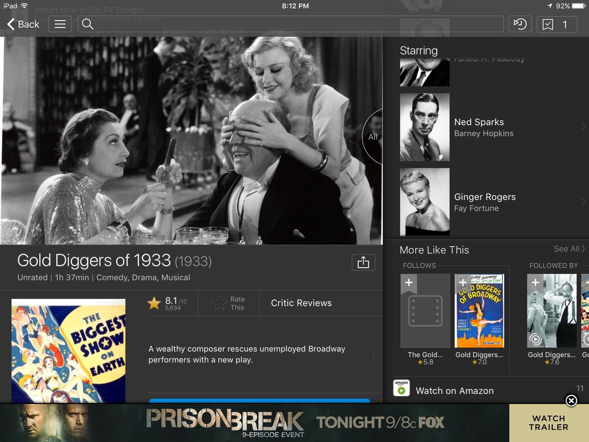 kentheduffer's tweet photo. Ginger's character's name #FayFortune #SlaysMe #TCMParty #IMDb https://t.co/V9fnqU1Els