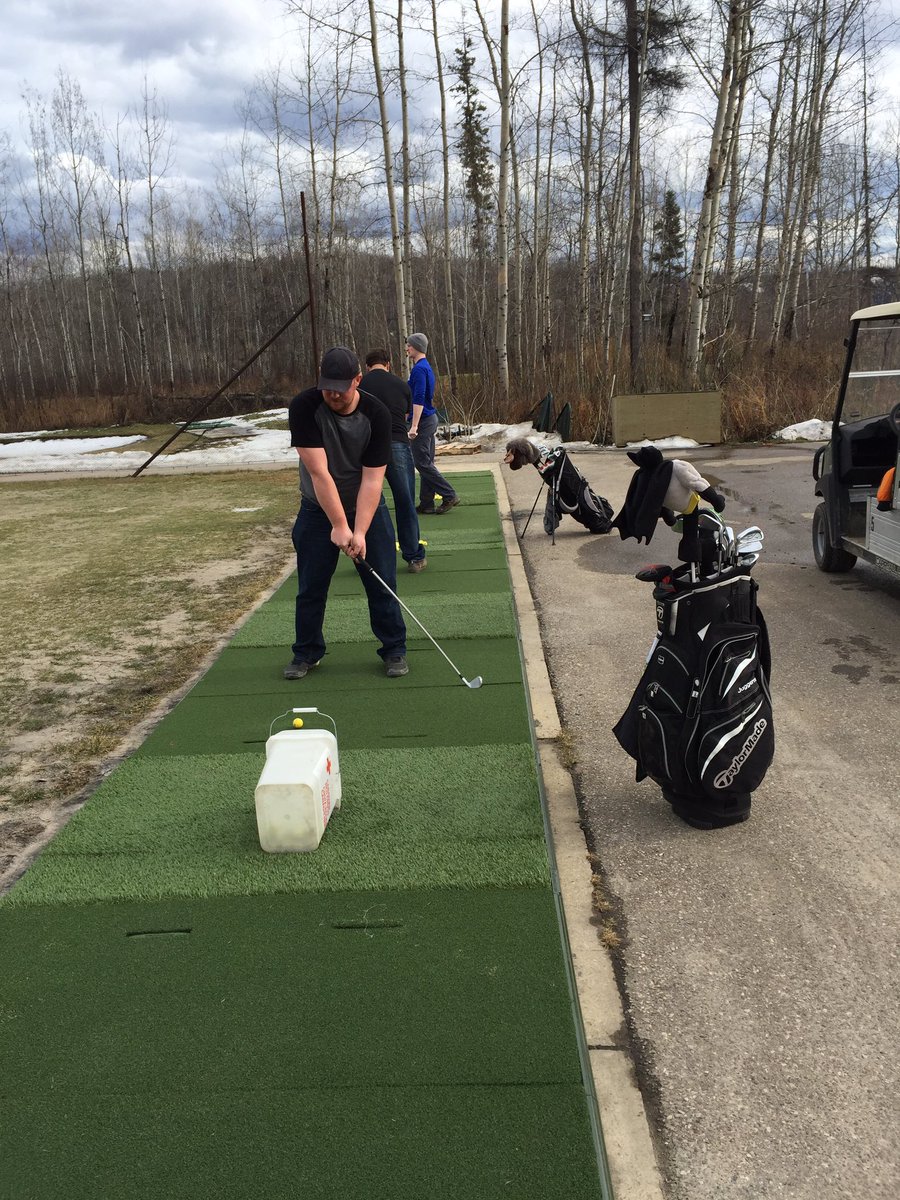 Breaking a record since starting my journey <a href="/FortMcMurrayGC/">Fort McMurray GC</a>, driving range opening Thursday April 6th along with the start of the Master's.