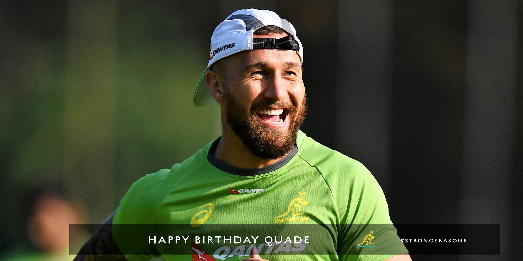Happy birthday to our Wallaby Quade Cooper! 
