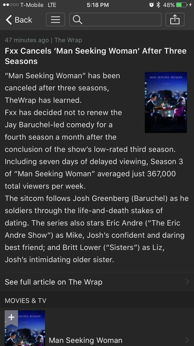 67Tako_'s tweet photo. What the actual fuck @FXNetworks WHYYYY! https://t.co/hFCdahTxVO