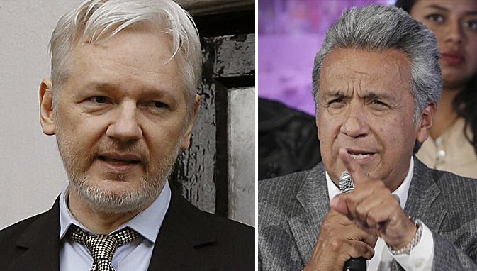 Incoming Ecuadorean president tells the WikiLeaks founder Assange to stay out his country’s politics >> trib.al/d4lrhDV