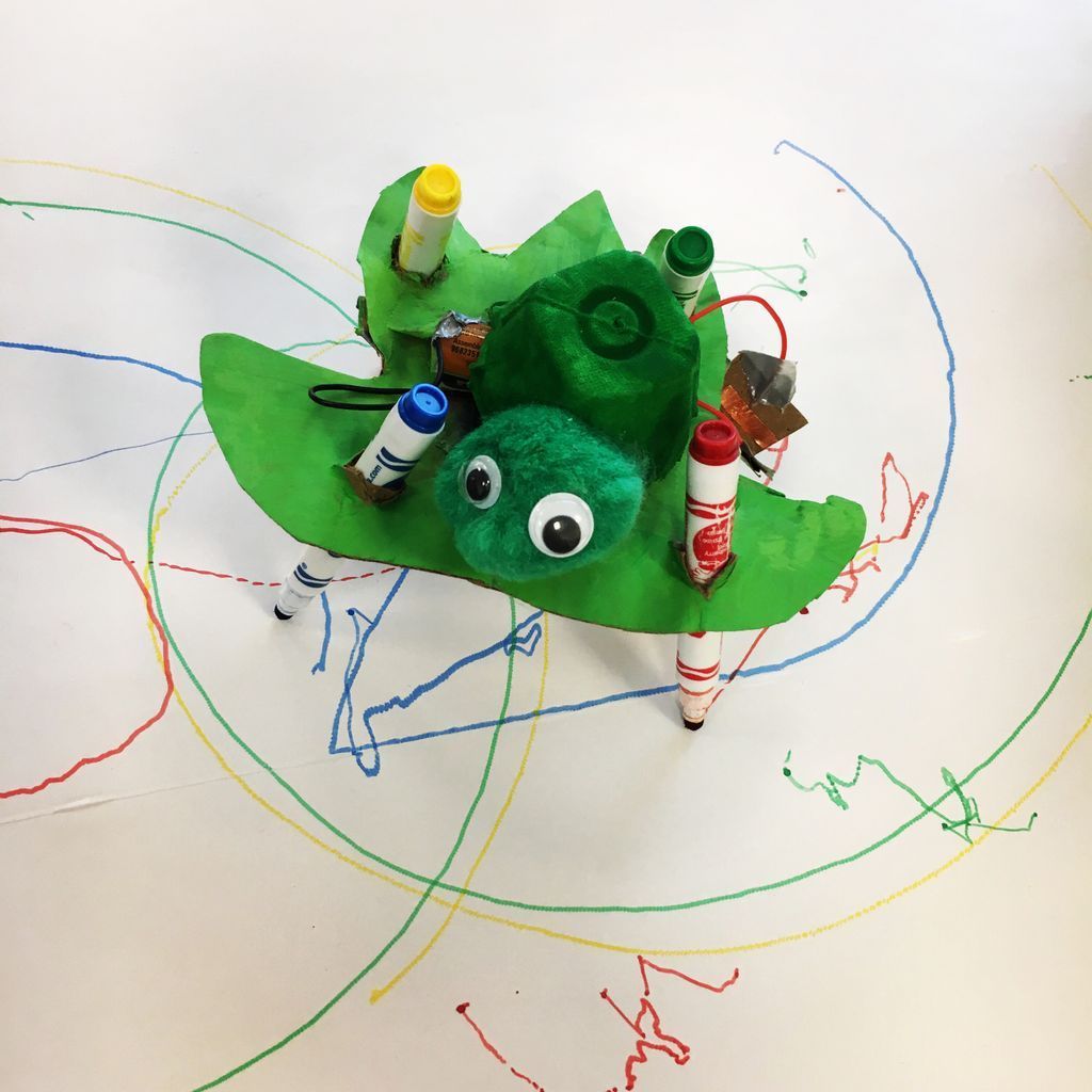 LBCityLibrary's tweet photo. Make It @ Mark! is ready to celebrate #NationalLibraryMonth at #LBPL with turtle #scribblebots! Join #MarkTwainLibrary, Wed. 4/5 @ 4:30PM. https://t.co/VvacCMwvi5