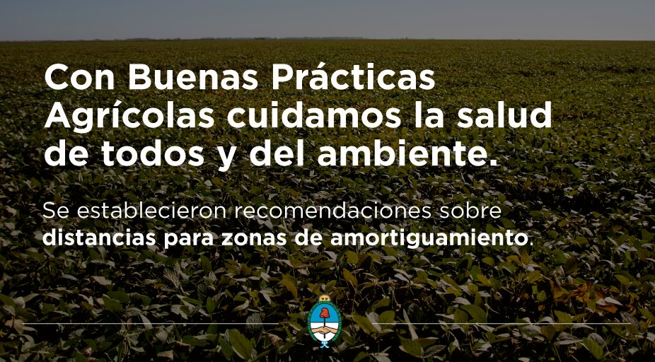 ¿Conocés las pautas sobre aplicaciones de productos fitosanitarios en áreas periurbanas? Mirá el video: youtu.be/yLV0Zx0YjNI