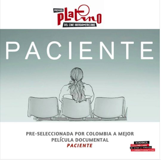 CaracolCine's tweet image. @PacienteDoc ha sido pre-seleccionado por Colombia a mejor película documental en los @PremiosPLATINO