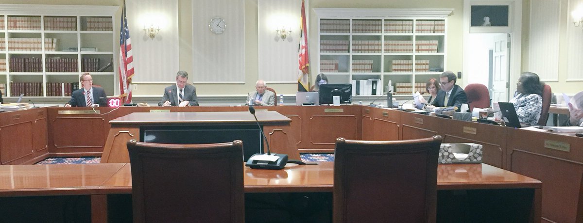 HealthyMaryland's tweet photo. Amended version of #SB437, now a study of #transparency initiatives across the country passes out of Senate Finance! #RxStickerShock #mdga17 https://t.co/M9ImJ2Lewr