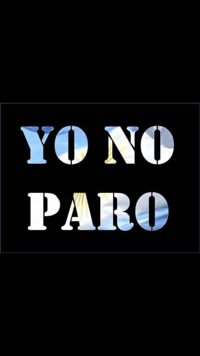 andrespozzo's tweet photo. #YoNoParoEl6 Por un país mejor https://t.co/mmNMdxJLVU