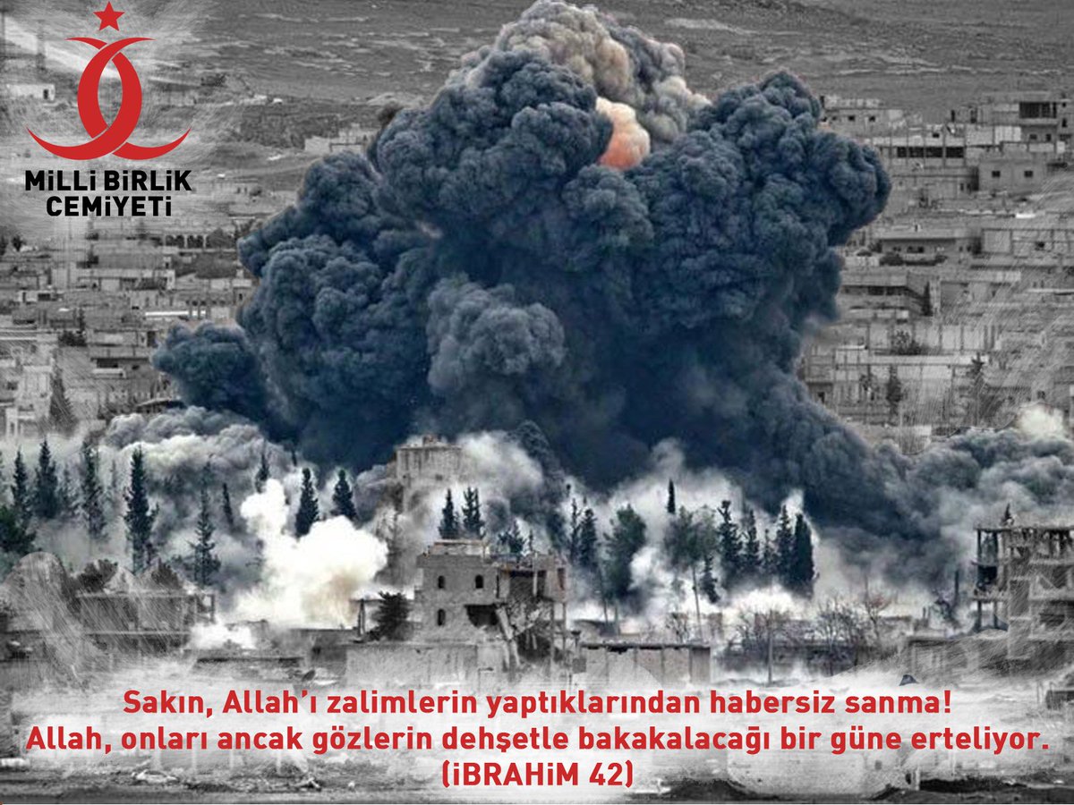 Sakın, Allah’ı zalimlerin yaptıklarından habersiz sanma! Allah, onları ancak gözlerin dehşetle bakakalacağı bir güne erteliyor.
(ibrahim 42)