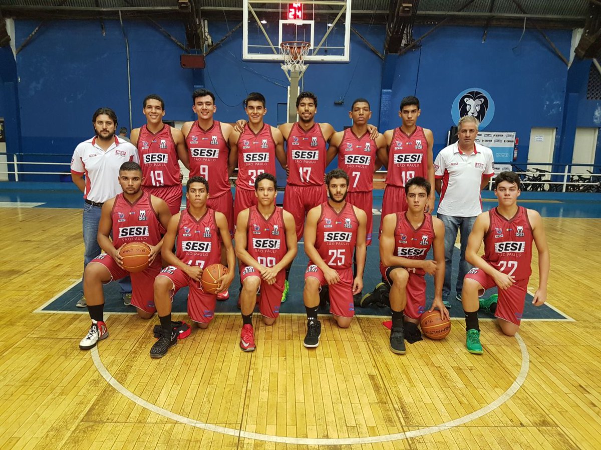 Sub 19 de basquete estreia com vitória sobre o Rio Claro por 55 x 50. Próximo jogo dia 10 de abril, contra o XV de Piracicaba. #GoSesi