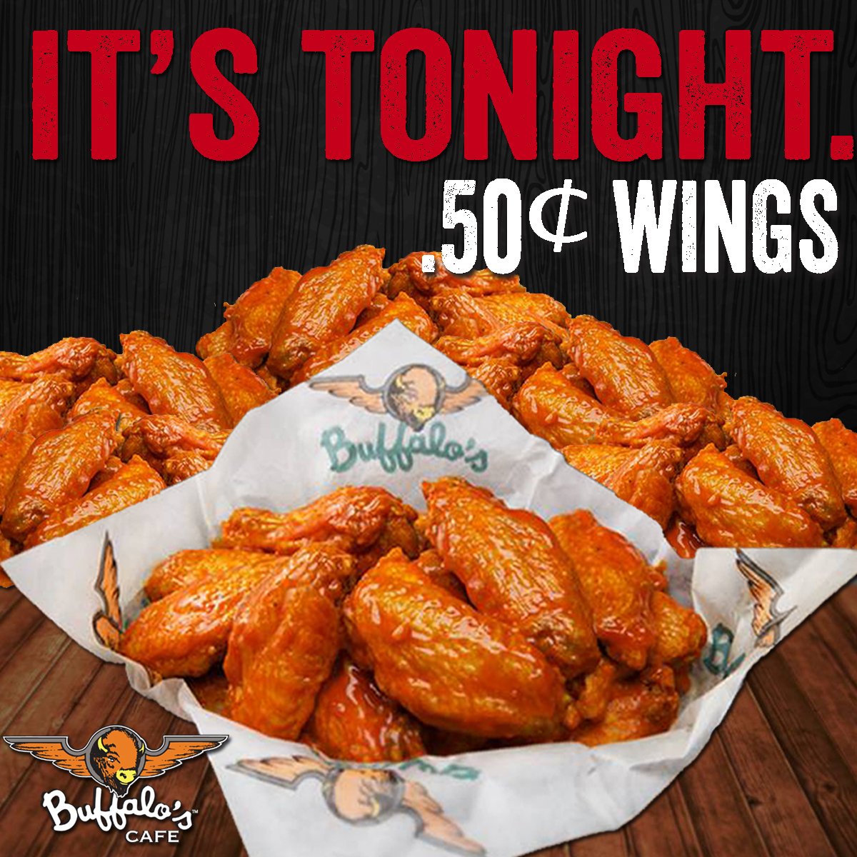 griffinbuffalos's tweet photo. This is why we โค๏ธ our Tuesdays.
#WingDeals
#BuffalosCafe
#TerrificTuesday https://t.co/Ddy0zBadTh