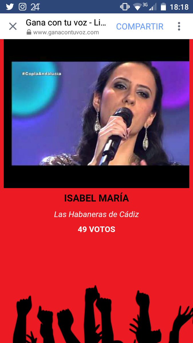 IsabelMGJ's tweet photo. Necesito vuestro voto!!!!!!!!!!! https://t.co/ou86utnA7O