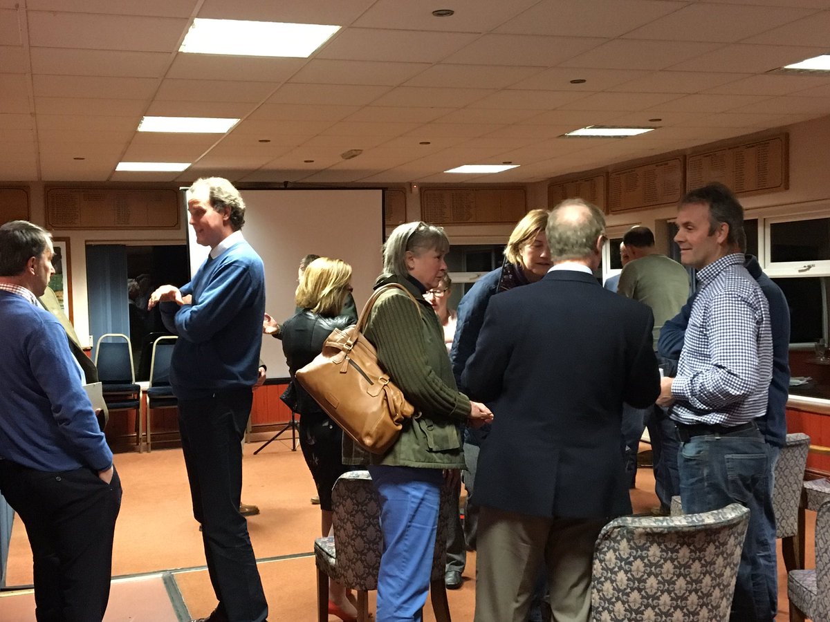 All wrapped up at the Arbitration seminar. Really insightful evening led by <a href="/EdwardHSBriggs/">Edward Briggs</a> #TenantFarmers #RecommendedProfessional