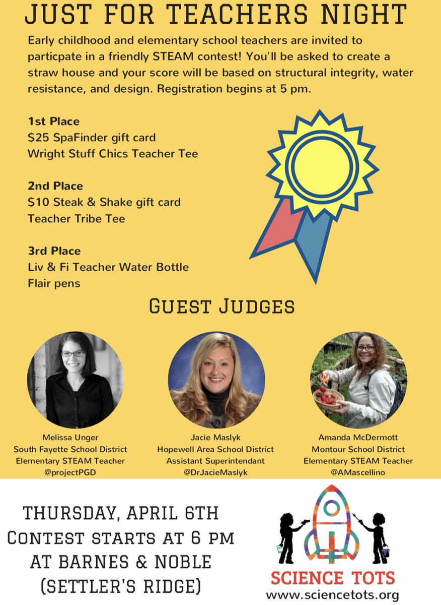 sciencetots's tweet image. This Thurs @BNSettlers w/ @DrJacieMaslyk, @projectpgd, &amp;amp; @AMascellino! Learn how to use @OZOBOT &amp;amp; win @ozoeasy pack too! @JustinAglio #STEAM