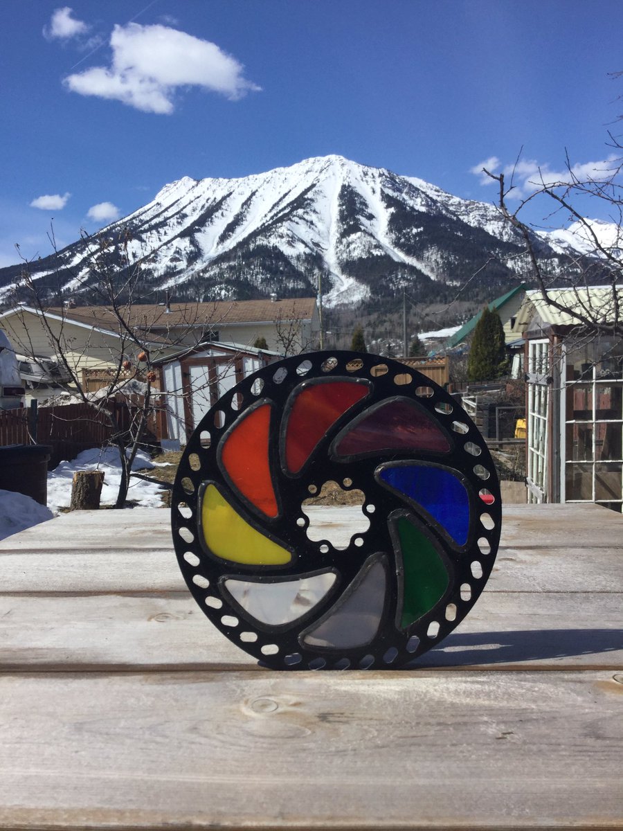 HappySpoke's tweet photo. Holy Spokes, it's nice out! Enjoy the Sunshine with these brand new rainbow pieces. Order now. (scenery not included) #HappySpoke #SeeHappy https://t.co/EnQMLwRYKL
