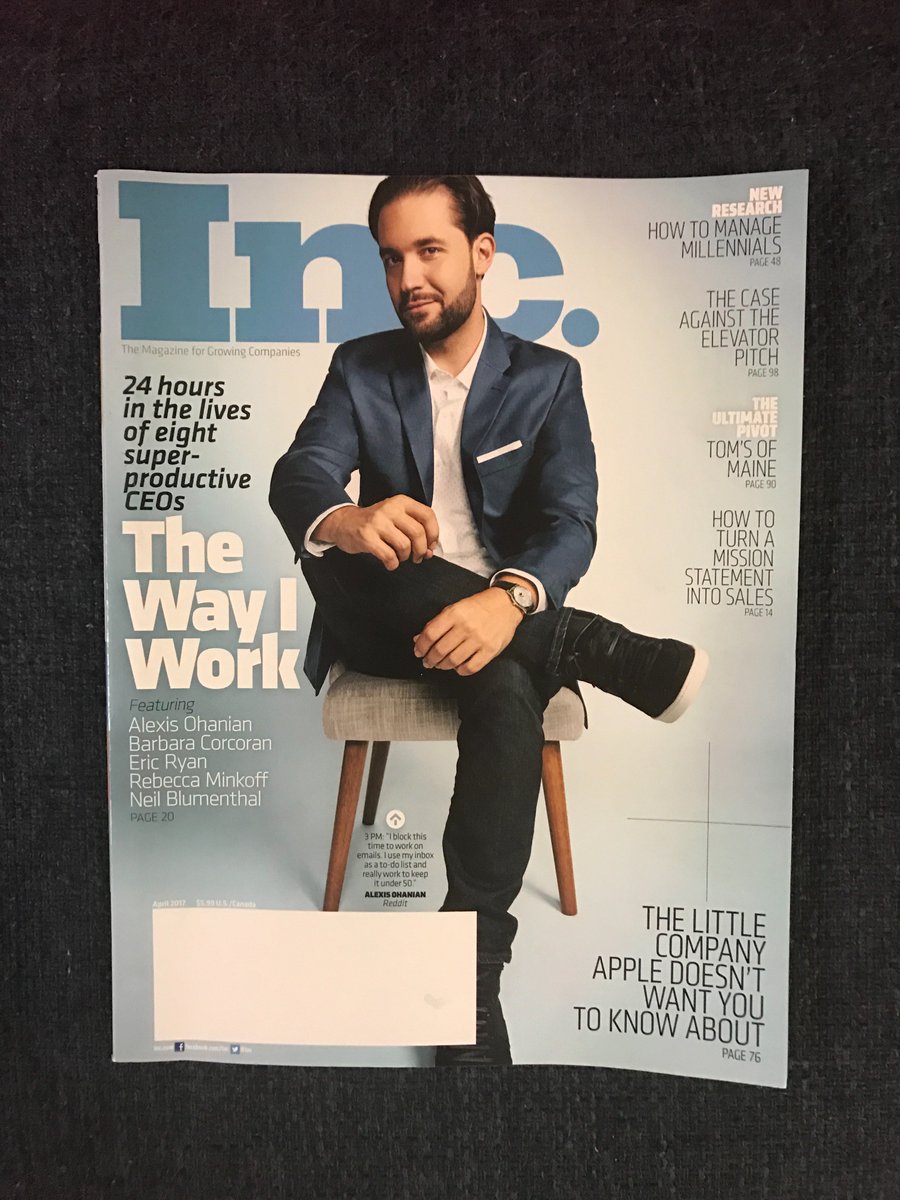 polhack's tweet photo. “@asmithblog: This month's issue of @inc is really good. https://t.co/l1xzTcnipA”

@inc same old tripe. 1:1MM shot never sleeps, goes public
