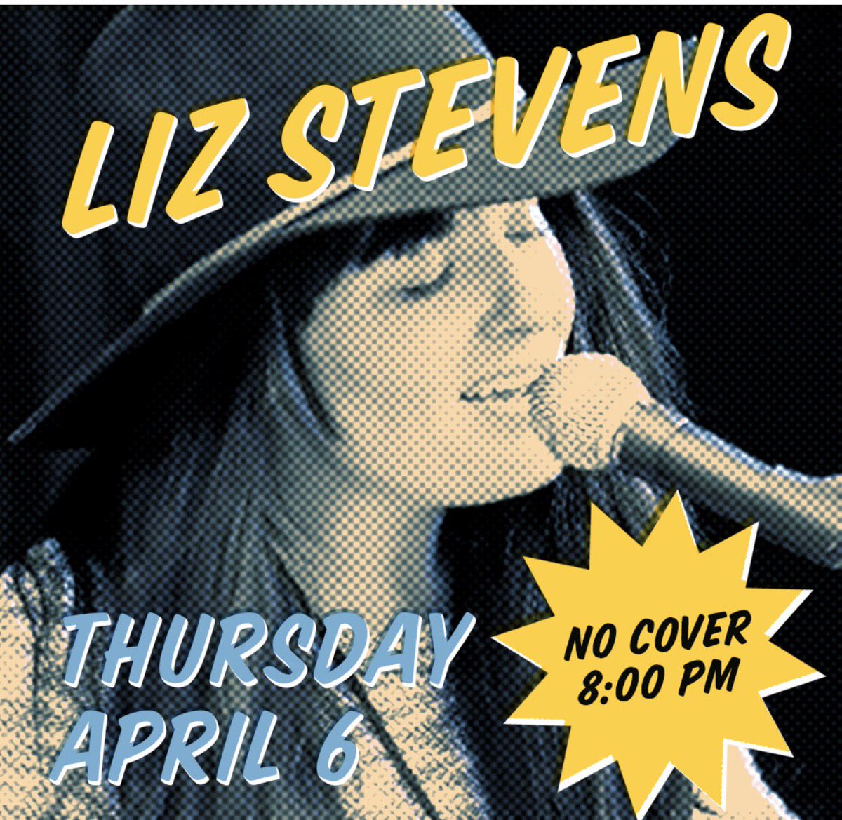 yycmusicconnect's tweet photo. Liz Stevens live @thenashyyc April 6th 8-10pm #yycmusic #inglewood #livemusic #musicmileyyc @yycmusicconnect @MusicMileYYC https://t.co/qMLe5nzUx9